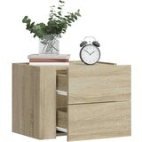  Zidni noćni ormarić boja hrasta sonome 45 x 30 x 35 cm | shoptok.hr