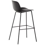 Kave Home Crna barska stolica (visine sjedala 74 cm) Altea – | shoptok.hr
