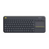 Logitech Wireless Touch Keyboard K400 Plus - EMEA Slovenian layout Black | Eponuda.ba