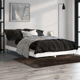 vidaXL Okvir za krevet bijeli 120x190 cm konstruirano drvo | shoptok.hr