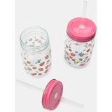 Sinsay Šalice s poklopcem i slamkom s motivom voća 2 pack | shoptok.hr