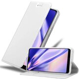 Cadorabo Ohišje, združljivo z Huawei P20 v klasično srebrno - Zaščitni ovitek z magnetnim zapiranjem, stoječo funkcijo in režo za kartice, (20565730) | Shoptok.si