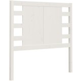 Maison Chic posteljno vzglavje - vzglavna omarica - nočna omarica belo 81x4x100 cm trdna borovina, (21705824) Cene
