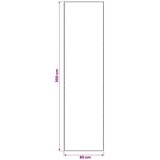  Tepih Krem 80 x 200 cm 100% poliester 3 mm Mogu se prati - Krem 80 x 200 cm | shoptok.hr
