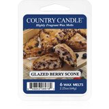 Country Candle Glazed Berry Scones vosek za aroma lučko 64 g | Shoptok.si