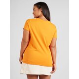 Only Carmakoma Majica 'QUOTE' oranžna / bela | Shoptok.si