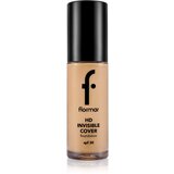 Flormar HD Invisible Cover Foundation lahki tekoči puder s posvetlitvenim učinkom SPF 30 odtenek 80 Soft Beige 30 ml Cene