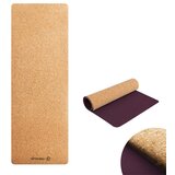 Spokey SAVASANA Cork yoga mat, 183 x 61 x 0.4 cm, brown | shoptok.hr