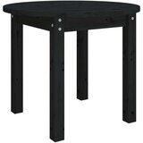  Stolić za kavu crni Ø 55x45 cm od masivne borovine | shoptok.hr