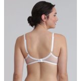 DIM PLAYTEX UNDERWIRE BALCONETTE BRA - Women's lace bra with underwire - white | ePonuda.com
