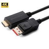 MicroConnect Kabel 4K Display Port 1.4 - HDMI 2.0, 1m 4K60Hz, 18Gbps, (5000117530) Cene