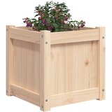  Vrtna sadilica 40 x 40 x 40 cm od masivne borovine | shoptok.hr