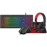 Redragon 4 in 1 Combo S149 - K515-RGB + M616-RGB + H120 + P016 Cene