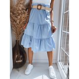 DStreet Spódnica midi RANDINA błękitna | shoptok.hr