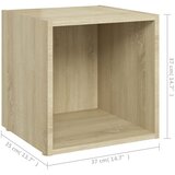 TV ormarić boja hrasta sonome 37 x 35 x 37 cm konstruirano drvo | shoptok.hr