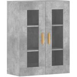  Zidni ormarići 2 kom siva boja betona od konstruiranog drva | shoptok.hr