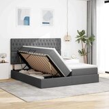  Krevet s od storage Tamno siva 180 x 200 cm Lažna koža | shoptok.hr