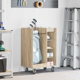 Golf ormar s kotačem Jednobojno Sonoma hrast 65 x 45 x 98 cm | shoptok.hr