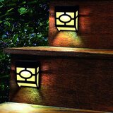  solarne fasadne zidne lampe žute 4 komada Cene