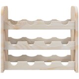  Stalak za vino 43 x 25 x 37 cm od masivne borovine | shoptok.hr