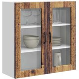  Zidni stakleni ormarić PORTO Staro drvo 80 x 31 x 80 cm | Eponuda.com