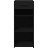 vidaXL Komoda crna 40 x 42,5 x 93 cm od konstruiranog drva | shoptok.hr