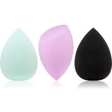 BrushArt Make-up Sponge Set gobica za tekoči puder AQUAMARINE GREEN (3 kos) | Shoptok.si