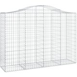  Lučne gabionske košare 40 kom 200 x 50 x 140/160 cm željezne | shoptok.hr