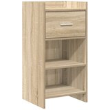 vidaXL Strani šal Sonoma hrast 40 x 36 x 80 cm Inženirski les, (5000253266) | Shoptok.si