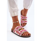Boto Women's White Slide Sandals with Cork Sole Fannea | ePonuda.com