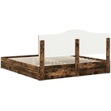  s od storage s ladicama Dimljeni hrast 180 x 200 cm | shoptok.hr