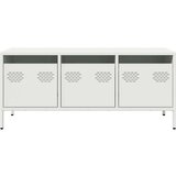 vidaXL TV ormarić bijeli 101,5x39x43,5 cm hladno valjani čelik | shoptok.hr