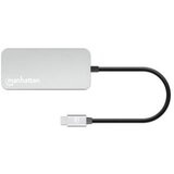 Manhattan Docking station 130615 8in1 USB-C - HDMI/3xUSB/CR/LAN/PD 100W | ePonuda.com