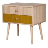 Hanah home noćni ormarić 60x61x40cm šareni | Eponuda.ba