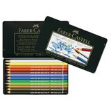 Faber-Castell set šesterokotnih akvarelnih svinčnikov, 12 barv | Shoptok.si