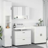  Set namještaja za kupaonicu 4 kom. Visoki sjaj bijela | shoptok.hr
