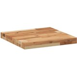 Stolna ploča četvrtasta 40x40x4 cm od masivnog drva bagrema | shoptok.hr