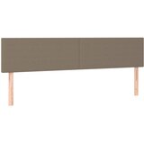  s oprugama i madracem smeđesivi 200x200 cm od tkanine | shoptok.hr