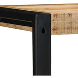  Zidna polica 35x35x100 cm Puno grubo drvo Mango | shoptok.hr
