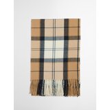 Barbour Šal kapučino / svetlo rjava / antracit / naravno bela | Shoptok.si