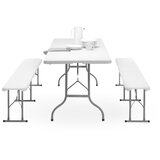  Catering Miza, Zložljiva, 1520x700x740mm | Shoptok.si