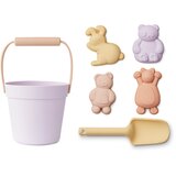 Liewood igralni set za na plažo dante classic light lavender multi mix Cene