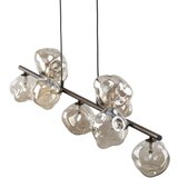  Visilica na sajli LAVA 9xG9/8W/230V bronza/dimljeni bež | Eponuda.com