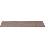  Prostirke za stepenice samoljepljive 15 kom 76x20 cm svijetlosmeđe pravokutne | shoptok.hr