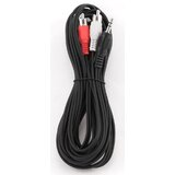 Gembird kabl GEMBIRD CCA-458-5M, 3,5mm stereo to 2 phono, 5m | Eponuda.ba
