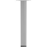 WALTECO Postolje za namještaj (D x Š x V: 25 x 2,5 x 20 cm, Nosivost: 50 kg, Čelik, Siva, Sjaj) Cijene