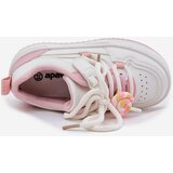 Boto Children's Velcro Sneakers With Lollipop Pendant White-Pink Odalira | ePonuda.com