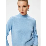 Koton Turtleneck Knitwear Sweater Long Sleeve Soft Textured