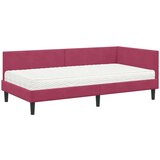  Kotni okvir postelje z matrico Drugo 2 pcs Zelena Žamet, (5000123567) | Shoptok.si
