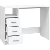  Radni stol s ladicama bijeli 102 x 50 x 76 cm konstruirano drvo | Eponuda.ba